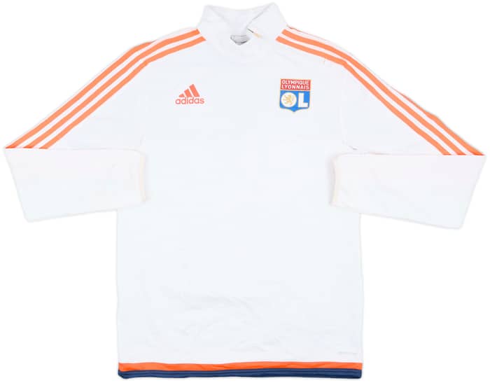2015-16 Lyon adidas 1/4 Zip Drill Top - 6/10 - (S)