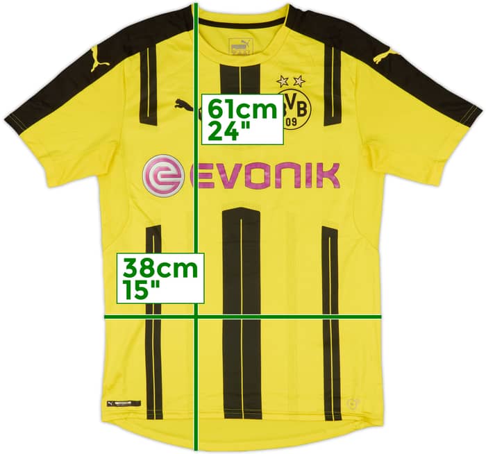2016-17 Borussia Dortmund Home Shirt Dembele #7 - 7/10 - (S)