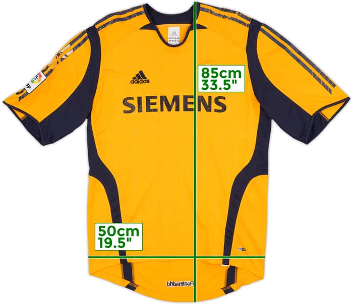 2005-06 Real Madrid GK S/S Shirt - 5/10 - (M)