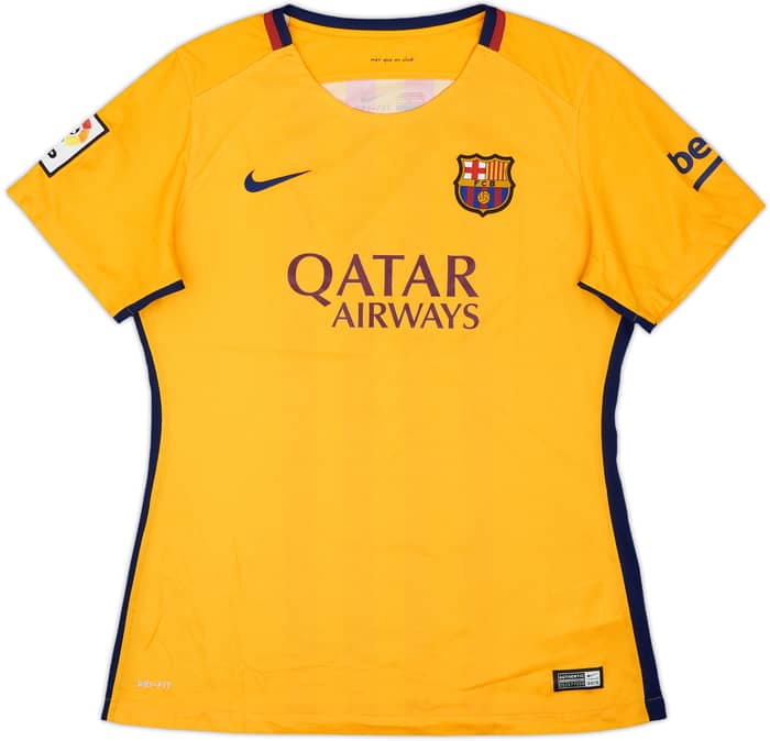 2015-16 Barcelona Away Shirt - 9/10 - (Women's L)