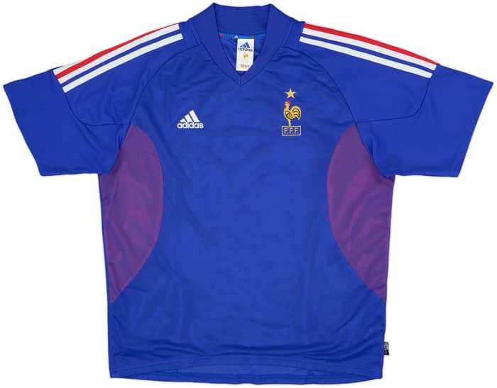 2002-04 France Home Shirt Henry #12 - 7/10 - (XL)