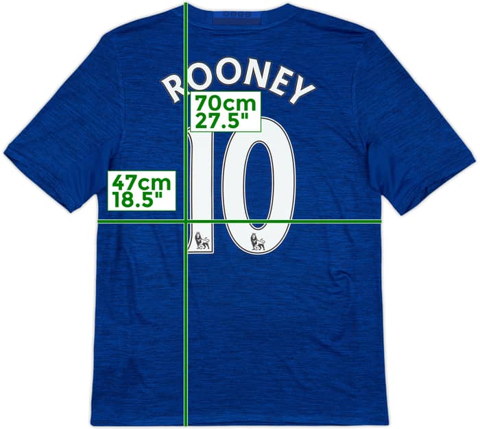 2016-17 Manchester United Away Shirt Rooney #10 - 10/10 - (XL.Boys)