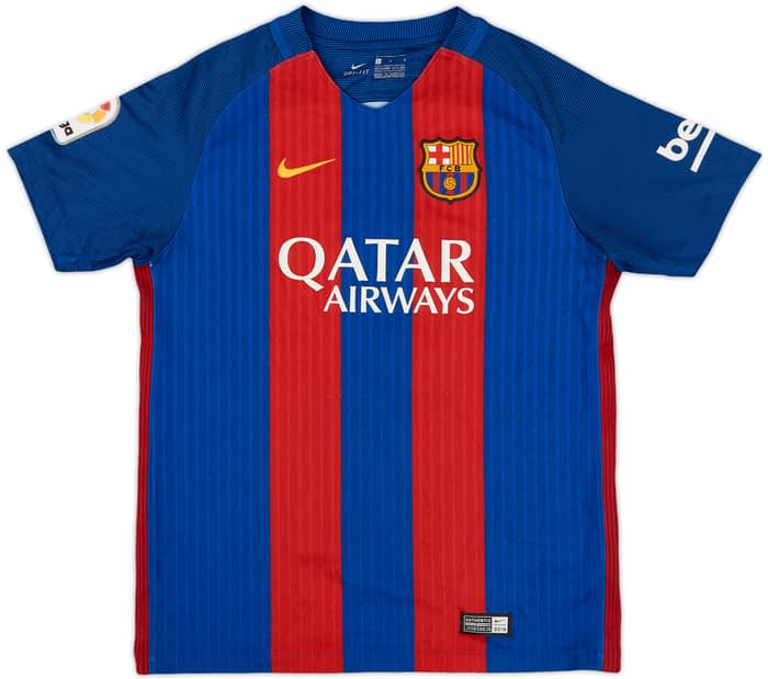 2016-17 Barcelona Home Shirt - 7/10 - (12-18 Months)