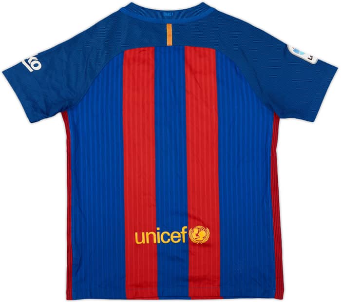 2016-17 Barcelona Home Shirt - 7/10 - (12-18 Months)