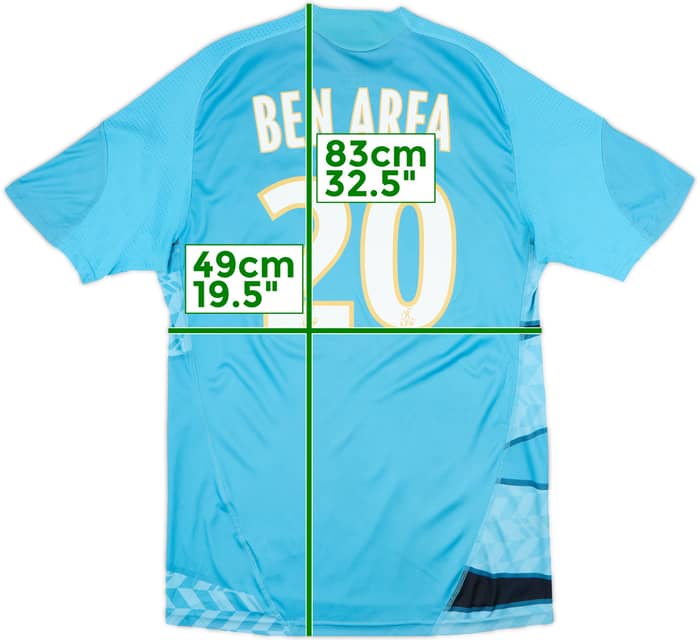 2009-10 Olympique Marseille Away Shirt Ben Arfa #20 - 7/10 - (M)