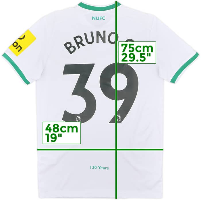 2022-23 Newcastle Third Shirt Bruno G. #39 - 8/10 - (S)