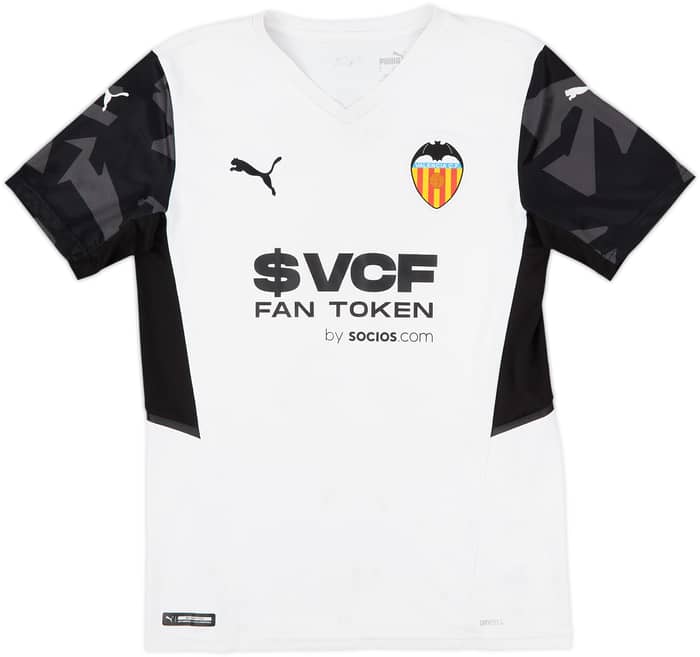 2021-22 Valencia Home Shirt Musah #4 - 6/10 - (S)