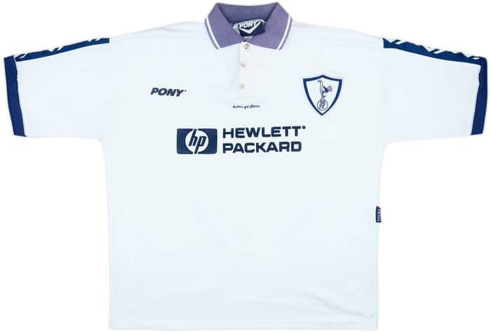 1995-97 Tottenham Home Shirt Sheringham #10 - 7/10 - (XXL)