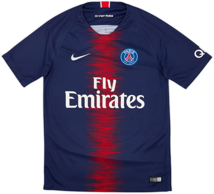 2018-19 Paris Saint-Germain Home Shirt Neymar Jr #10 - 5/10 - (S)