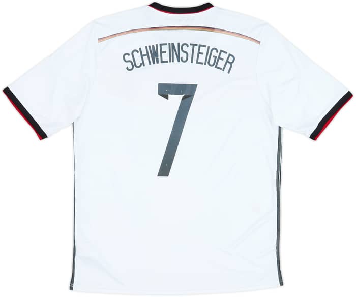 2014-15 Germany Home Shirt Schweinsteiger #7 - 6/10 - (XL)