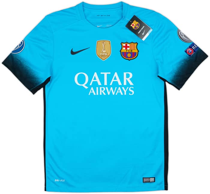 2015-16 Barcelona Third Shirt Neymar Jr #11 (S)