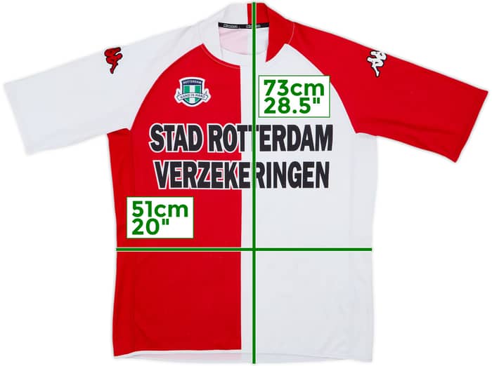 2003-04 Feyenoord Home Shirt - 6/10 - (L)