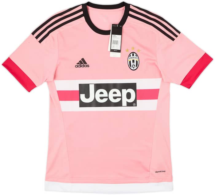 Camiseta de visitante de la Juventus 2015-16 Pogba #10 (S)