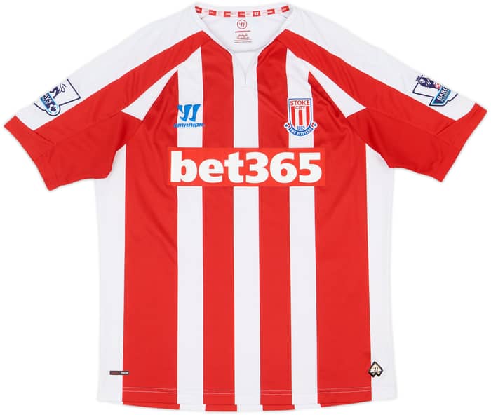 Camiseta de local del Stoke City 2014-15 Crouch #25 - 6/10 - (L)