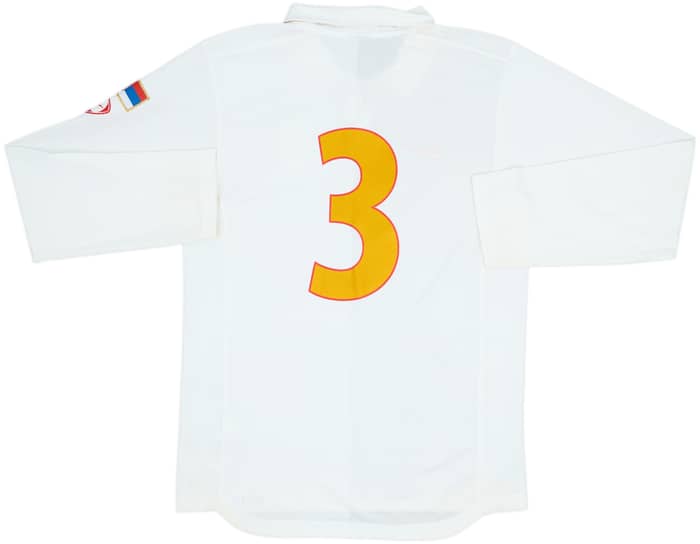 Camiseta de la tercera equipación L/S versión jugador de Serbia 2007-08 #3