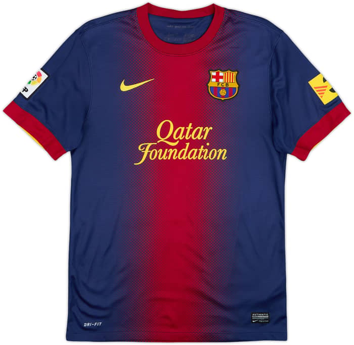2012-13 Barcelona Home Shirt Messi #10 - 7/10 - (S)
