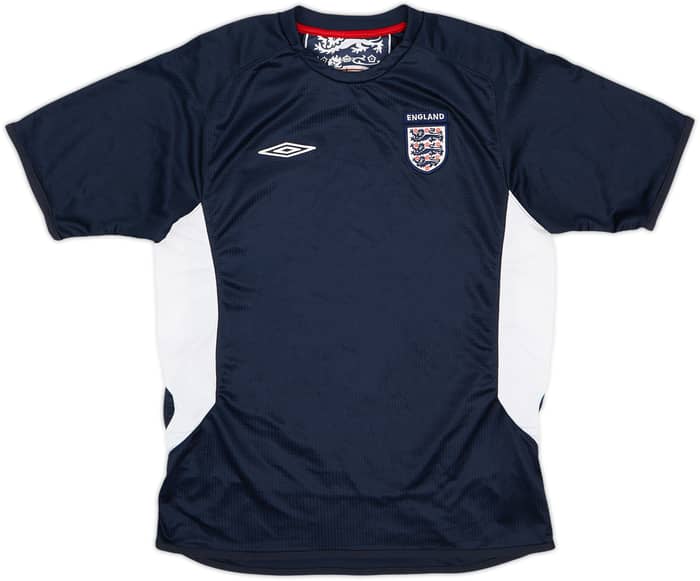 2004-06 England Umbro Training Shirt - 7/10 - (XL.Boys)