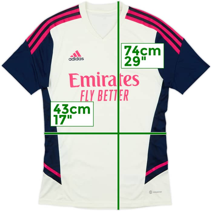 2022-23 Arsenal adidas Training Shirt - 5/10 - (S)