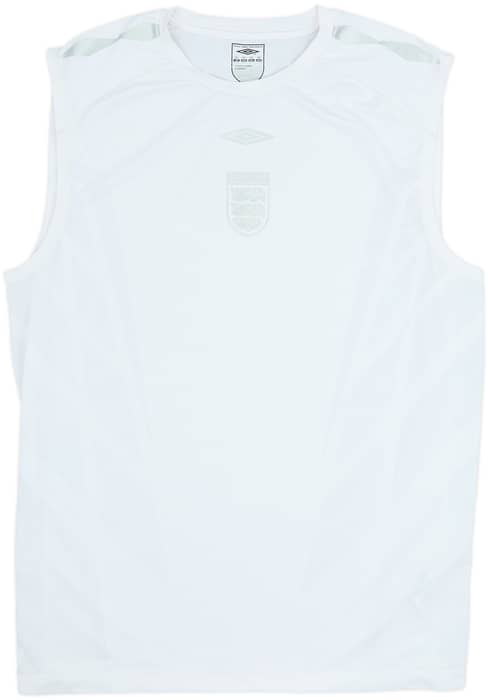 2007-08 England Umbro Training Vest - 8/10 - (XXL)