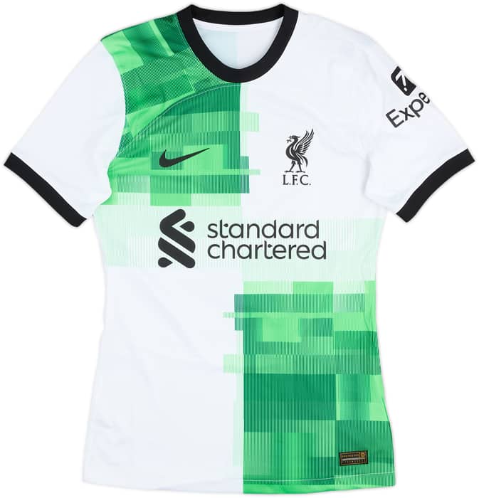 2023-24 Liverpool Authentic Away Shirt Virgil #4 - 8/10 - (S)