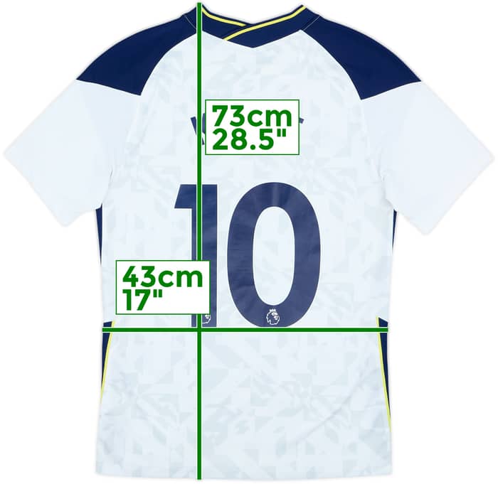 2020-21 Tottenham Home Shirt Kane #10 - 6/10 - (S)