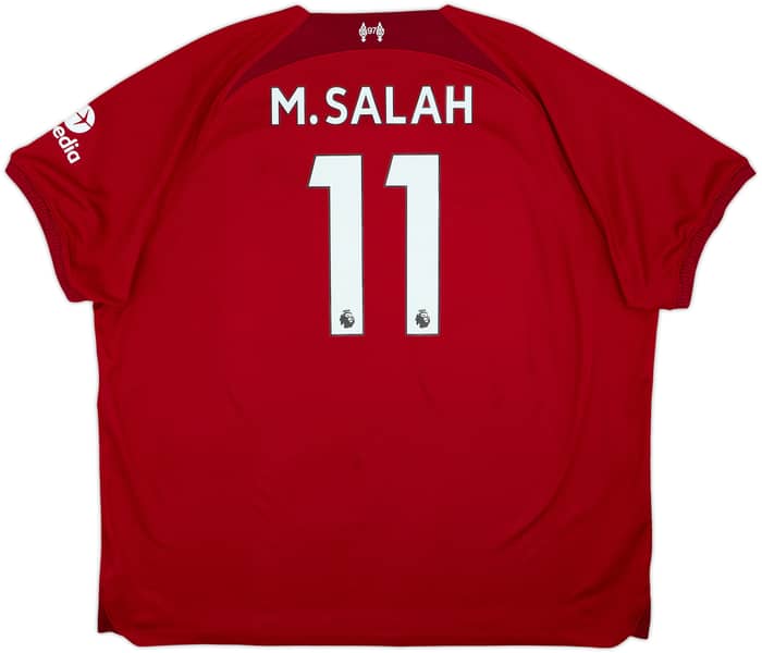 2022-23 Liverpool Home Shirt M.Salah #11 - 9/10 - (3XL)