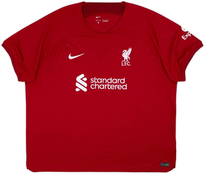 2022-23 Liverpool Home Shirt M.Salah #11 - 9/10 - (3XL)