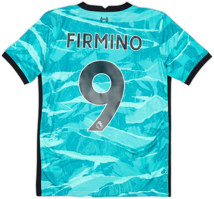 2020-21 Liverpool Away Shirt Firmino #9 - 8/10 - (11-13 Years)