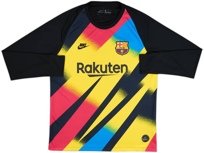 2019-20 Barcelona GK Shirt - 9/10 - (L)