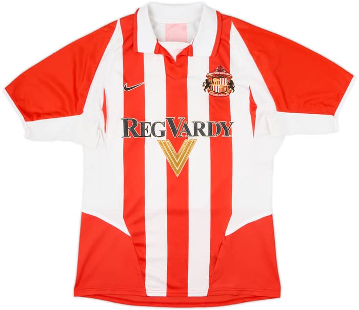 Camiseta de local del Sunderland 2002-04 Reyna #4 - 6/10 - (M)