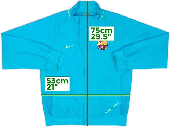 2007-08 Barcelona Nike Track Jacket - 5/10 - (M)
