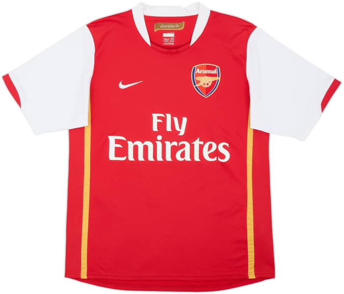 2006-08 Arsenal Home Shirt Fabregas #4 - 6/10 - (S)