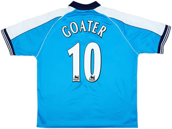 1999-01 Manchester City Camiseta Local Goater #10 - 5/10 - (XL)