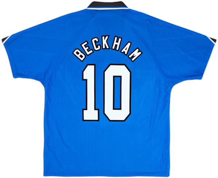 1996-98 Manchester United Third Shirt Beckham #10 - 8/10 - (XL)