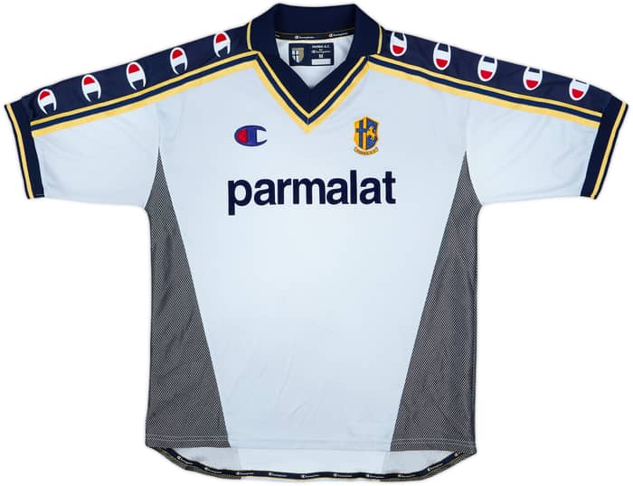 2000-01 Parma Youth Match Issue Away Shirt #8