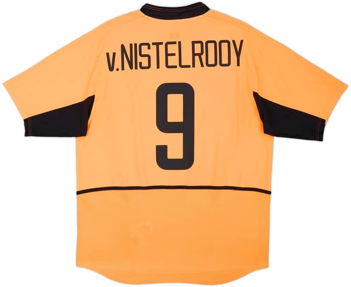 2002-04 Netherlands Home Shirt V.Nistelrooy #9 - 8/10 - (L)