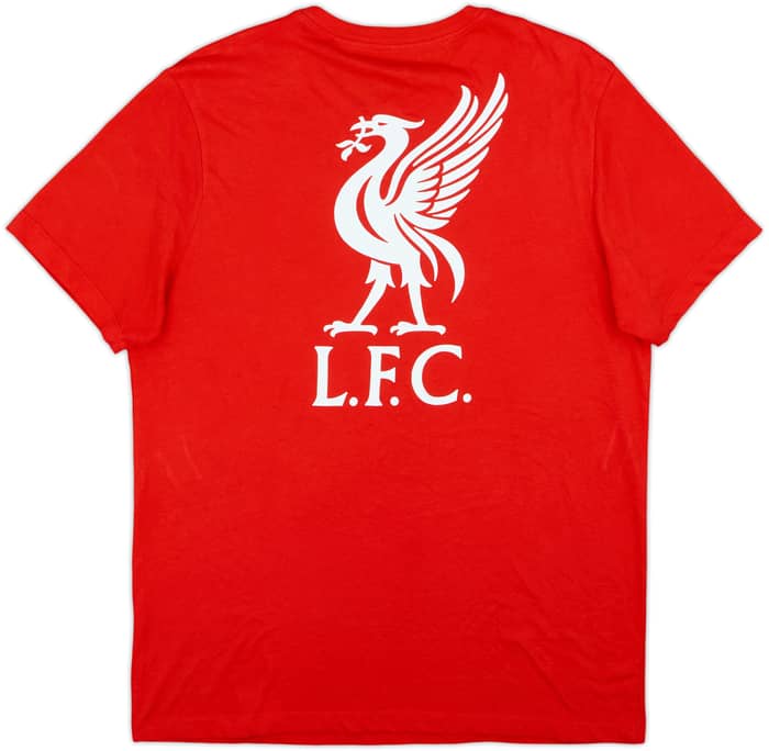 2020-21 Liverpool Nike Cotton Tee - 8/10 - (L)
