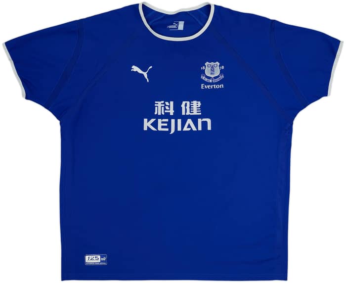 2003-04 Everton Home Shirt Ferguson #10 - 8/10 - (XXL)