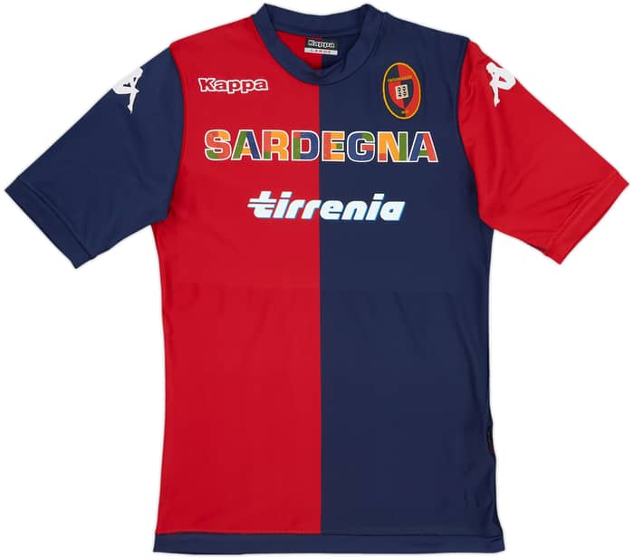 2013-14 Cagliari Home Shirt - 4/10 - (L)