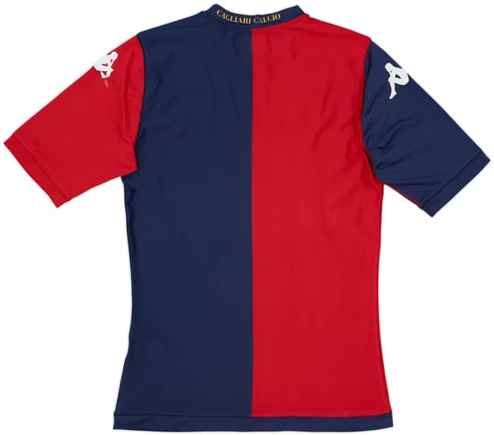 2013-14 Cagliari Home Shirt - 4/10 - (L)