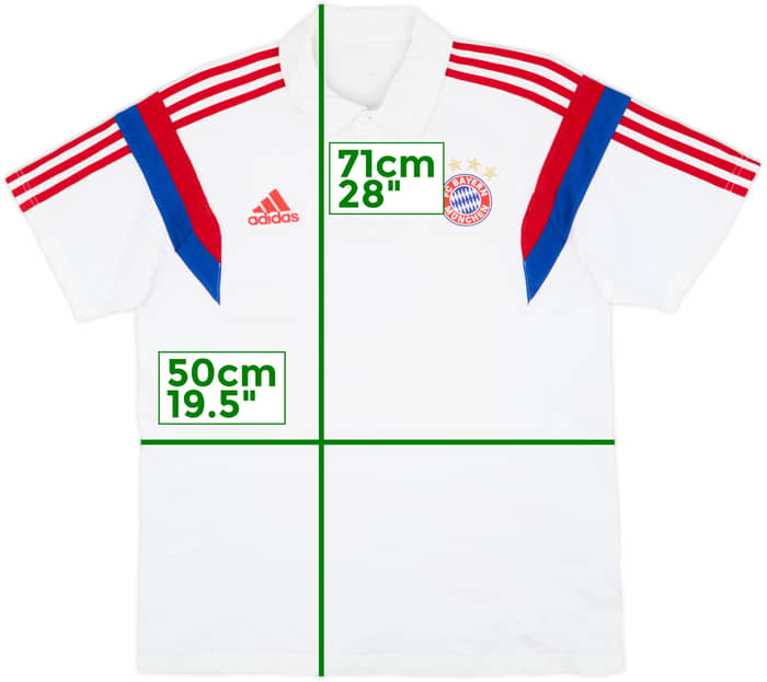 2014-15 Bayern Múnich adidas Polo - 9/10 - (L)
