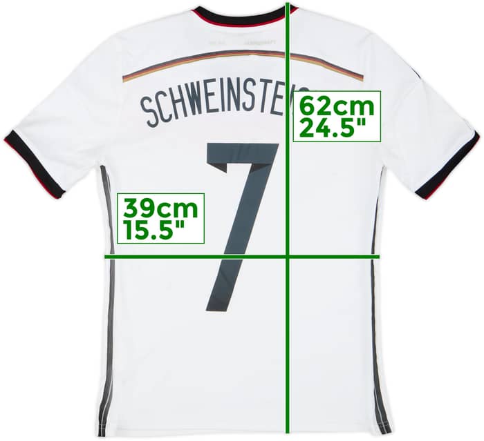 2014-15 Germany Home Shirt Schweinsteiger #7 - 7/10 - (L.Boys)
