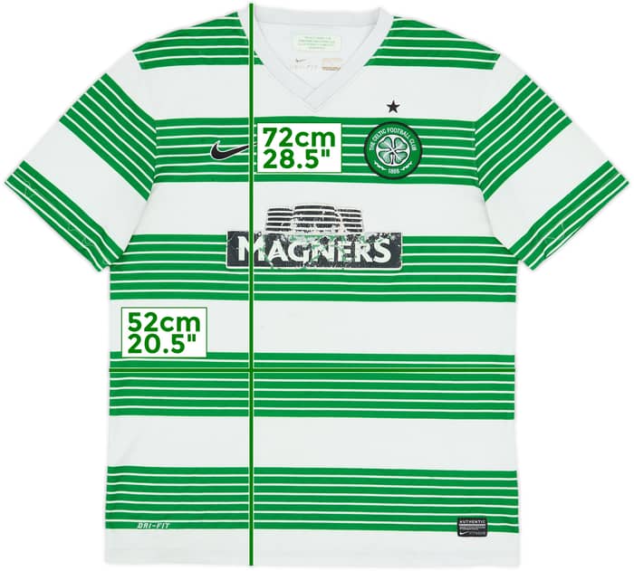 2013-15 Celtic Home Shirt - 4/10 - (M)