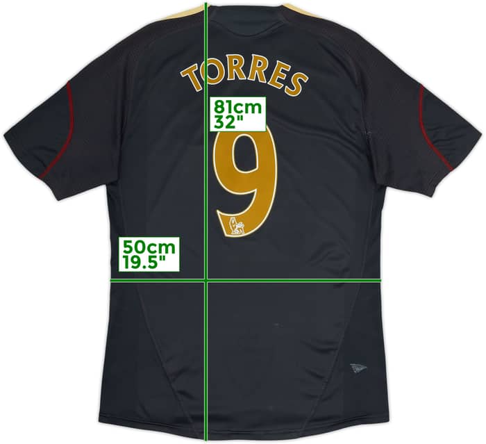 2009-10 Liverpool Away Shirt Torres #9 - 5/10 - (M)