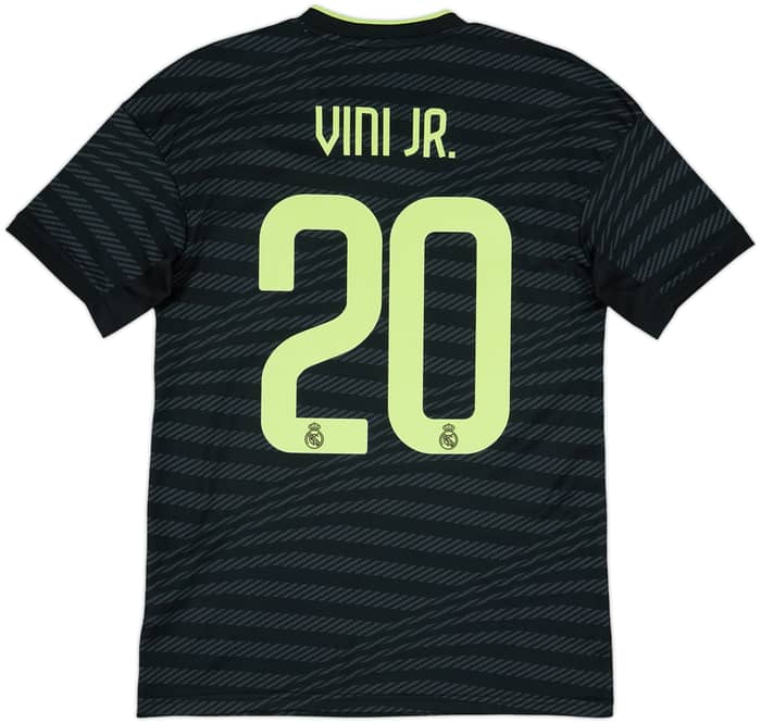 2022-23 Real Madrid Third Shirt Vini Jr #20 - 10/10 - (S)