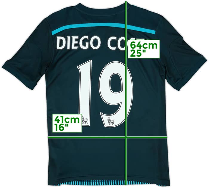 2014-15 Chelsea Third Shirt Diego Costa #19 - 8/10 - (13-14 Years)