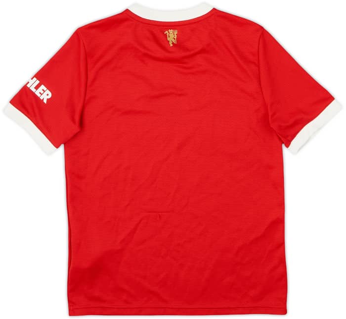 2021-22 Manchester United Home Shirt - 8/10 - (M.Boys)