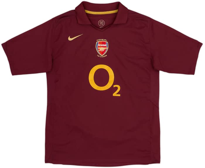 2005-06 Arsenal Local Camiseta Henry #14 - 9/10 - (XL.Boys)
