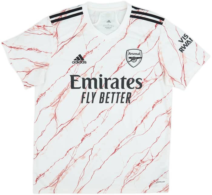 2020-21 Arsenal Away Shirt Tierney #3 - 8/10 - (L)