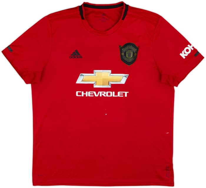 2019-20 Manchester United Home Shirt Pogba #6 - 6/10 - (XL)